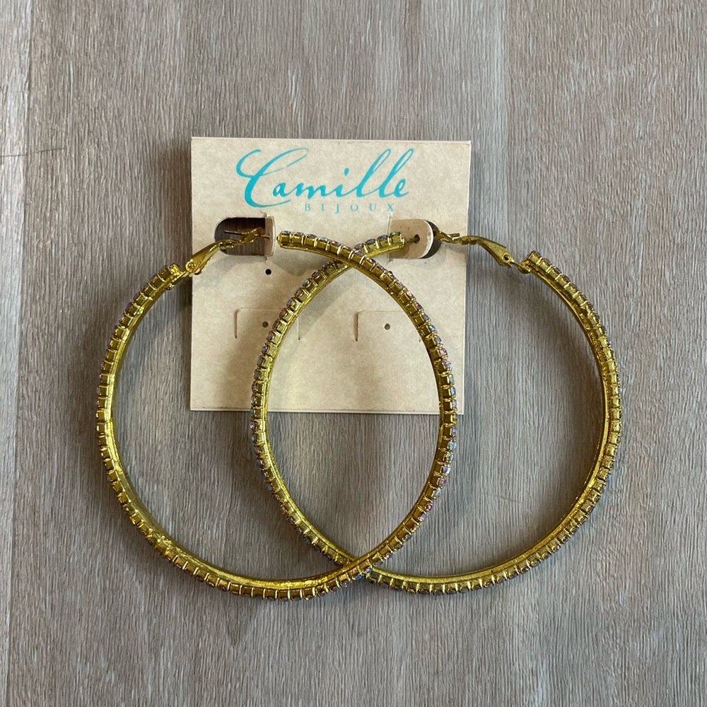 Camille Bijoux Hoop Earrings